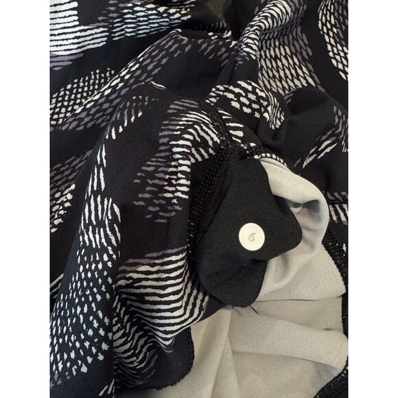 Lululemon Womens Leggings Warp Ice Grey Black Wunder Under Pant Pull On Size 6 - Picture 4 of 10